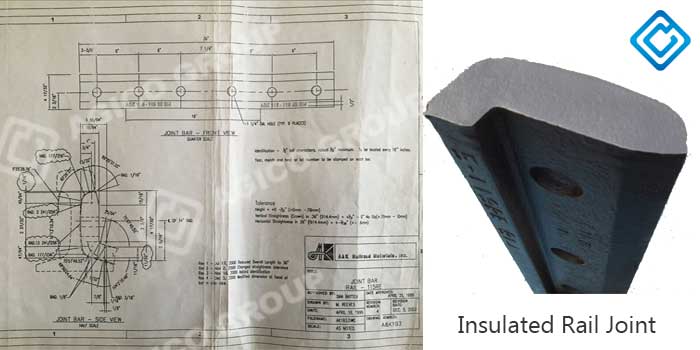 insulates rail joint-115RE