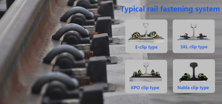 Rail Fastening System Overview SKL KPO Nabla E Clip Rail Fastening